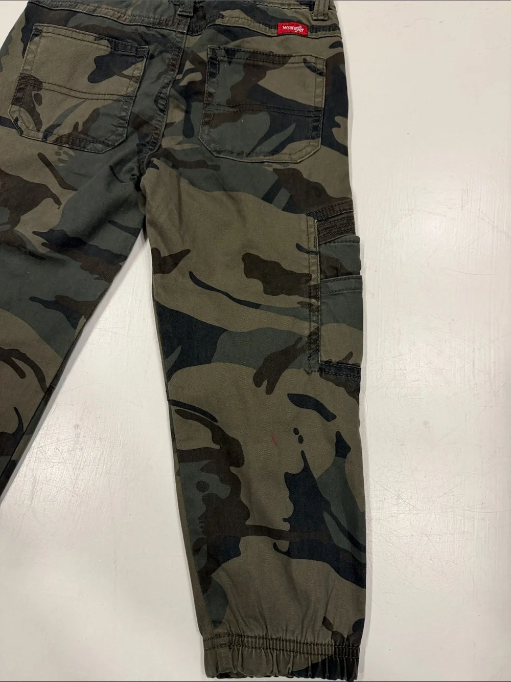 Wrangler Kids Camo Cargo Joggers - Green & Brown